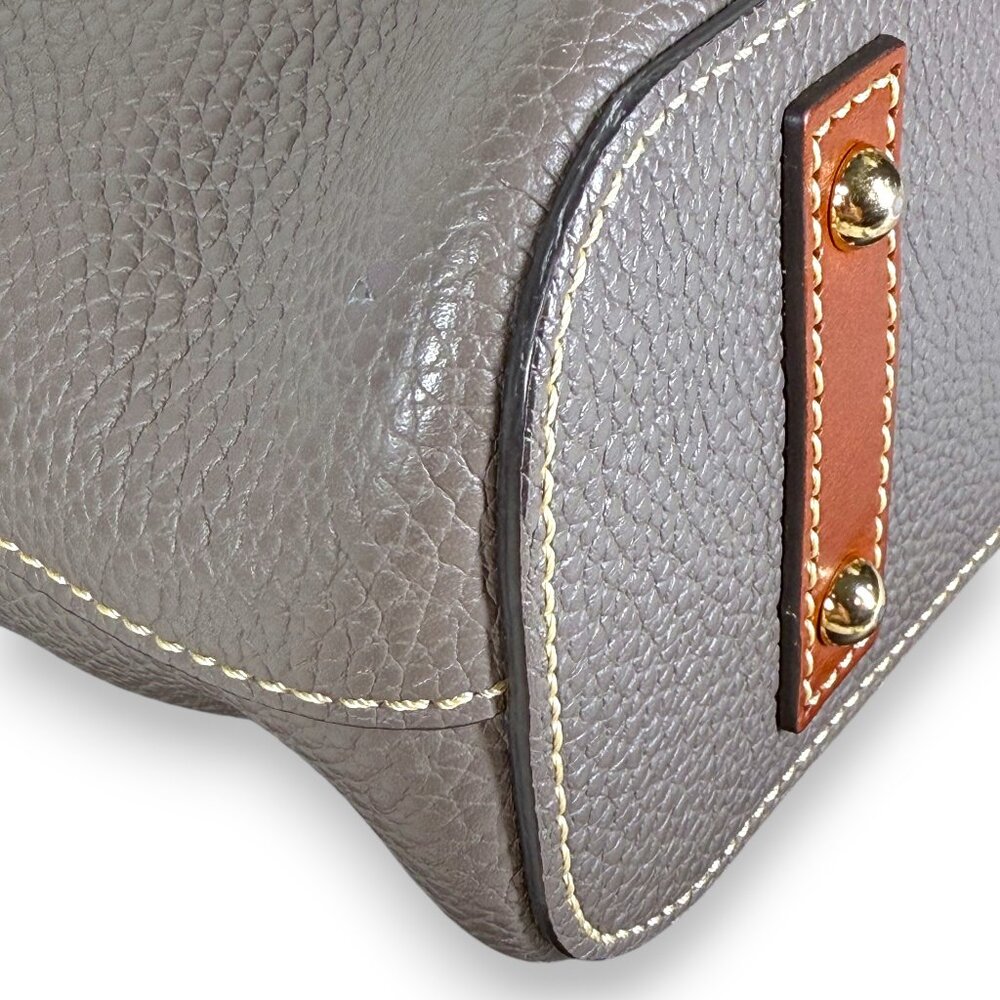 Dooney & Bourke Shopper Tote Pebbled Grain Leather with Zip Around Bifold Wallet - Picture 10 of 16